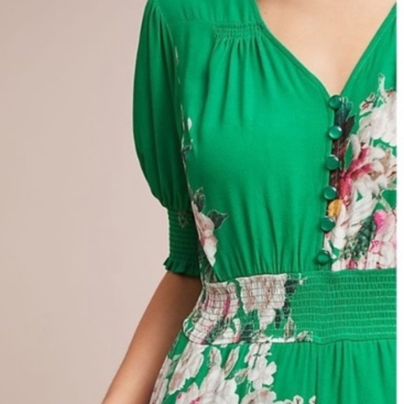 Tracy Reese Anthropologie Longwood Floral Jumpsuit - Picture 5 of 11